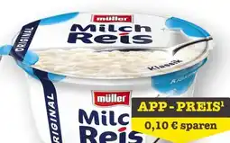 Scheck-in-Center Müller Milch Reis Angebot