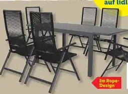 Lidl Livarno Home Alu-Gartenmöbelset Miami Angebot