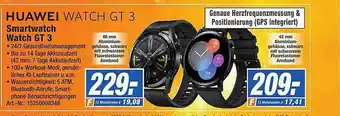 Expert Technomarkt Huawei Watch Gt 3 Smartwatch Watch Gt 3 Angebot