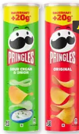 Scheck-in-Center Pringles Chips Angebot