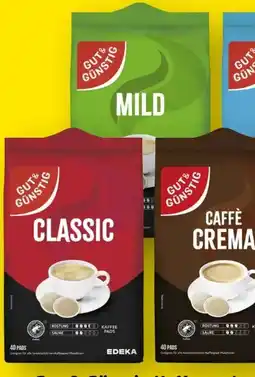 Scheck-in-Center Gut & Günstig Kaffeepads Angebot