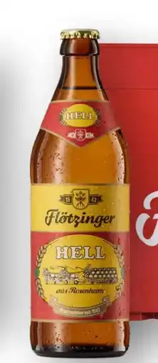 Scheck-in-Center Flötzinger Bräu Hell Angebot