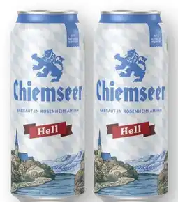 Scheck-in-Center Chiemgauer Brauhaus Chiemseer Hell Angebot