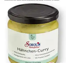Scheck-in-Center Scheck-in Manufaktur Hähnchen-Curry Angebot