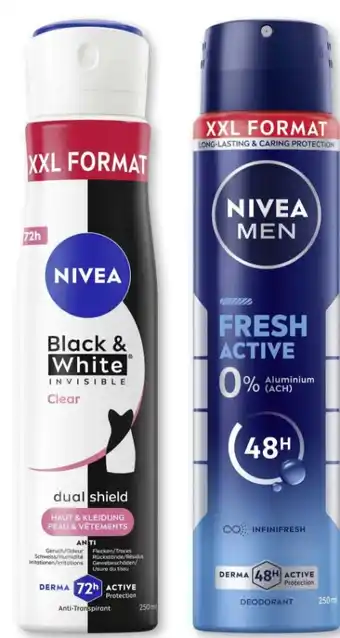 Scheck-in-Center Nivea Deo-Spray XXL Angebot