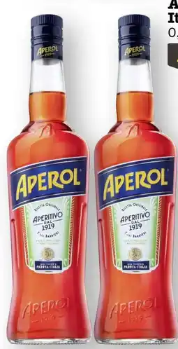 Scheck-in-Center Aperol Aperitivo Italiano Angebot