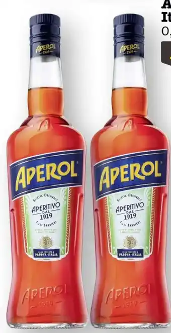 Scheck-in-Center Aperol Aperitivo Italiano Angebot