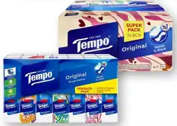 Scheck-in-Center Tempo Taschentücher Original Angebot