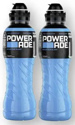 Scheck-in-Center Powerade Mountain Blast Angebot