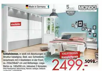 Franz Knuffmann Mondo Schlafzimmer Angebot