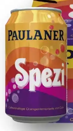 Scheck-in-Center Paulaner Spezi Angebot
