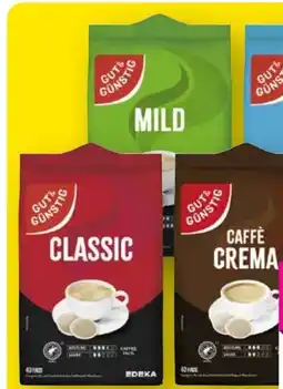 Edeka Gut & Günstig Kaffeepads Angebot