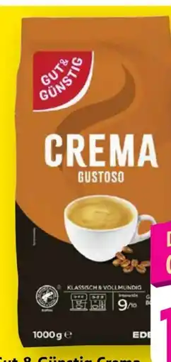 Edeka Gut & Günstig Caffè Crema Gustoso Angebot