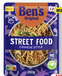 Edeka Ben's Original Street Food Angebot
