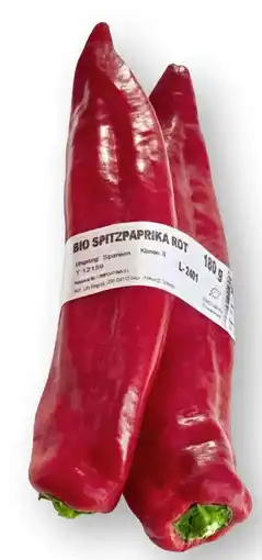 Edeka Edeka Bio Spitzpaprika Rot Angebot