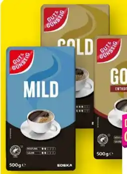 Edeka Gut & Günstig Kaffee Angebot