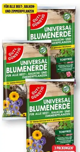 Edeka Gut & Günstig Universal Blumenerde Angebot