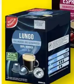 Edeka Gut & Günstig Kaffee-Kapseln Lungo Angebot