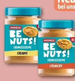 REWE Center Andros Be Nuts! Erdnusscreme Angebot