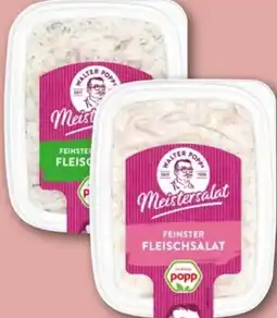 REWE Center Popp Feinster Fleischsalat Angebot