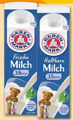 REWE Center Bärenmarke Haltbare Milch Angebot