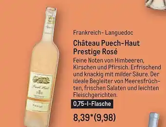 METRO Château Puech-haut Prestige Rosé Angebot