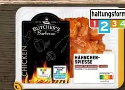 REWE Center Butcher’s Barbecue Hähnchen-Spieße Angebot