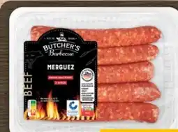 REWE Center Butcher’s Barbecue Merguez Rinder-Bratwurst Angebot