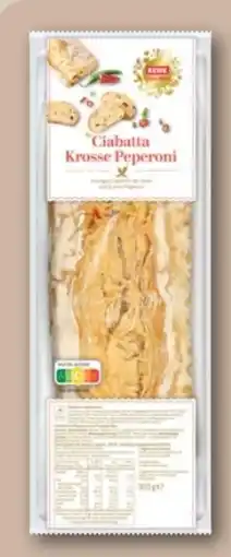 REWE Center Rewe Feine Welt Ciabatta Krosse Peperoni Angebot