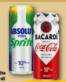 REWE Center Bacardi & Coca-Cola Mischgetränk Angebot