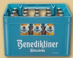REWE Center Benediktiner Weissbier Hell Angebot