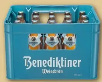 REWE Center Benediktiner Weissbier Hell Angebot