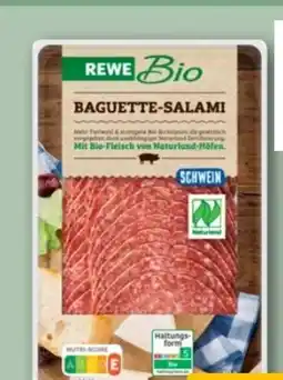 REWE Center Rewe Bio Baguette Salami Angebot