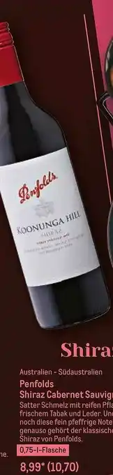 METRO Penfolds Shiraz Cabernet Sauvignon Angebot