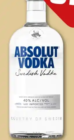 REWE Center Absolut Vodka Angebot