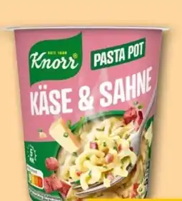 REWE Center Knorr Pasta Pot Käse & Sahne Angebot