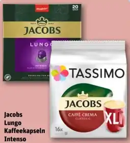 REWE Jacobs Lungo Kaffeekapseln Intenso Angebot