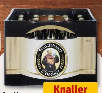 REWE Franziskaner Weißbier Angebot