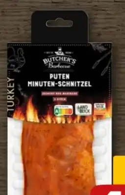 REWE Butcher’s Barbecue Putenminutenschnitzel Angebot