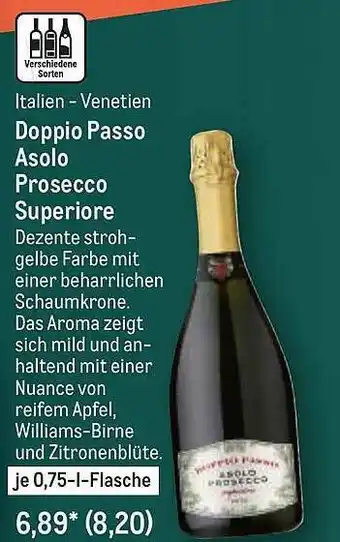 METRO Doppio Passo Asolo Prosecco Superiore Angebot