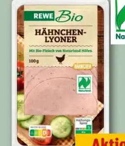 REWE Rewe Bio Bio-Hähnchen-Lyoner Angebot