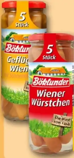 REWE Böklunder Wiener Würstchen Angebot