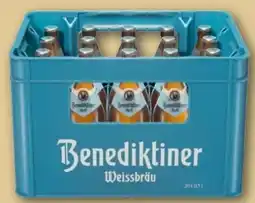 REWE Benediktiner Weissbier Hell Angebot