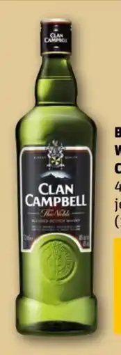 REWE Clan Campbell Blended Scotch Whisky Angebot