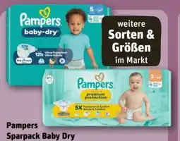 REWE Pampers Sparpack Baby Dry Junior Angebot