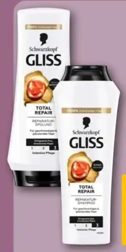 REWE Schwarzkopf Gliss Kur Spülung Total Repair Angebot