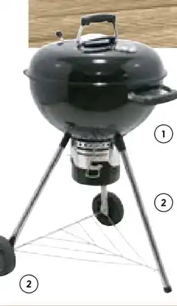 Hellweg Rothmann Holzkohlegrill Kettle R-47 Angebot