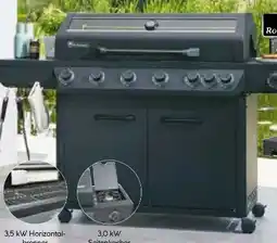 Hellweg Rothmann Gasgrillwagen Vulcano 6 Turbo Plus Black Edition Angebot