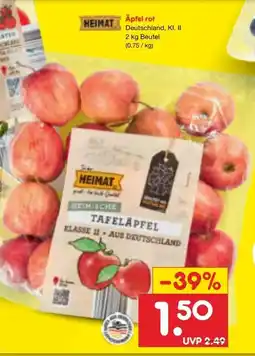 Netto Marken-Discount Heimat Äpfel Angebot
