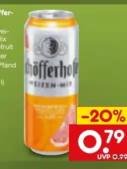 Netto Marken-Discount Schöfferhofer Hefeweizenmix Angebot